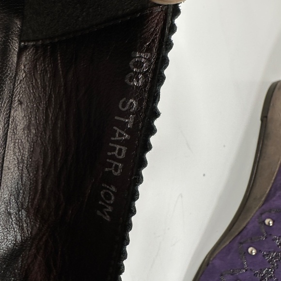 Donald J. Pliner Starr Slip On Purple Suede Pump Women’s Size 10 M - Picture 9 of 14